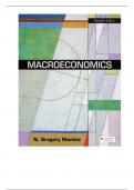 Test Bank for Macroeconomics, 11th Edition by Gregory Mankiw (Macmillan)