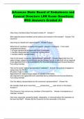 Arkansas State Board of Embalmers and Funeral Directors LRR Exam Questions With Answers Graded A+ How many members does the board consist of? - Answer 7 Who appoints board members at the advice and consent of the senate? - Answer The Governor How long is 