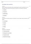  NR-442: | NR 442 COMMUNITY HEALTH NURSING QUESTIONS WITH 100% CORRECT / VERIFIED ANSWERS