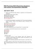 BRS Physiology MCQ (Respiratory) Questions and Answers with Explanations 2023.