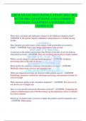 CRCR EXAM TEST BANK LATEST 2023-2024 WITH 400+ QUESTIONS AND CORRECT ANSWERS (VERIFIED ANSWERS) 100% COMPLETE When does a hospital add ambulance charges to the Medicare inpatient claim? - ANSWER- If the patient requires ambulance transportation to a skill