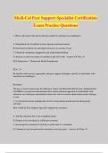 Medi-Cal Peer Support Specialist Certification Exam Practice Questions