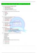 BIOS 256 FINAL EXAM STUDY Q&A | Comprehensive ATI 1) The urinary system does all of the following, EXCEPT it A secretes excess glucose molecules B regulates blood volume C contributes to stabilizing blood pH D eliminates organic waste products E regulates