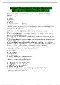 Capsim Exam Study Guide--Business Policy (Williamson) – Q’s and A’s