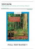 Test Bank For Theory and Practice of Counseling and Psychotherapy, Enhanced 10th Edition by Gerald Corey||ISBN NO:10,0357671422||ISBN NO:13,978-0357671429||All Chapters||Complete Guide A+