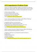 ATI Comprehensive Predictor Exam A nurse in an emergency department completes an assessment on an adolescent  client that has conduct disorder. The client threatened suicide to teacher at school.  Which of the following statements should the nurse include