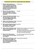 PATHOLOGY EQ PGS 35-37 QUESTIONS AND ANSWERS