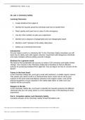 CHEM-120 Unit 1 Lab OL Lab 1 Chemistry Safety | Download To Score An A.