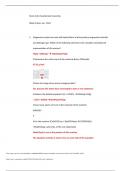 CHEM-120 Unit 3 Quiz (100% Correct Solutions) Questions and Answers