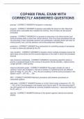 COP4600 FINAL EXAM WITH  CORRECTLY ANSWERED QUESTIONS