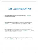 ATI Leadership 2019 B