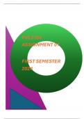 PVL3704 ASSIGNMENT 01 2024 SEMESTER 01 100% PASS