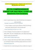 ATI PN COMPREHENSIVE PREDICTOR 2023 EXAM