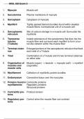  BIO 252 EXAM 2 QUESTIONS AND CORRECT ANSWERS