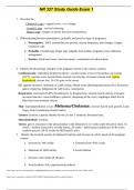 NR 327 Exam 1 Review - NR 327 exam 2 study guide - Maternal-Child Nursing (NR-327)