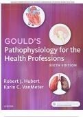 GOULDS PATHOPHYSIOLOGY FOR THE HEALTH PROFESSIONS 6TH EDITION HUBERT TEST BANK