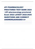 ATI PHARMACOLOGY PROCTORED TEST BANK 2024 / ATI pharmacology proctored Exam 2022 LATEST 2022-2025 QUESTIONS AND CORRECT ANSWERS|AGRADED A+ A nurse is caring for a client with hyperparathyroidism and notes that the client's serum calcium level is 13 mg/