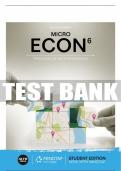 Test Bank For ECON MICRO - 6th - 2019 All Chapters - 9781337408066