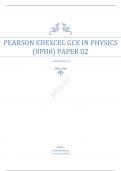 PEARSON EDEXCEL AS PHYSICS PAPER 2  QUESTION PAPER JUNE 2023