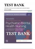 Varcarolis Essentials of Psychiatric Mental Health Nursing 5th Edition Chyllia D Fosbre Test Bank 