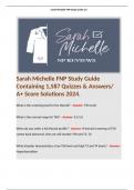 Sarah Michelle Crash Course & Sarah Michelle FNP Study Guide Package. 