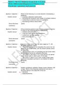 NR511 / NR 511 Midterm Exam Q & A (Latest 2024): Differential Diagnosis & Primary Care Practicum –questions and answers