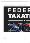 Test Bank for McGraw-Hill’s Essentials of Federal Taxation 2024 Edition, 15th  Edition By Brian Spilker