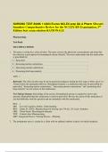  Pharm Silvestri: Saunders Comprehensive Review for the NCLEX-RN Examination, 5th Edition best exam solution RATIONALE NURSING TEST-BANK 112023 Evolve NCLEX prep Q & A