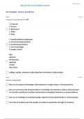 NR 449 EVIDENCE BASED PRACTICE TEST 1 QUESTIONS WITH 100% SOLVED SOLUTIONS