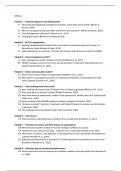 Empirical evaluation of human resource management practices - exam summary