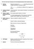 PHYT 635: Soft Tissue Techniques and Thermal ModalitiesQuestions With Complete Solution