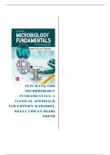 TEST BANK FOR MICROBIOLOGY FUNDAMENTALS: A CLINICAL APPROACH 4TH EDITION MARJORIE KELLY COWAN HEIDI SMITH 