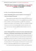 NRNP 6540 Week 5 Assignment CASE TITLE: A 67 year old With Tachycardia and Coughing WITH CORRECT ANSWERS  GRADED A+( 2023/2024)