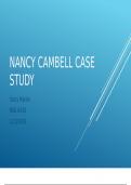 NANCY CAMBELL CASE STUDY