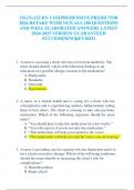 {NGN}ATI RN COMPREHENSIVE PREDICTOR 2024 RETAKE WITH NGN ALL 180 QUESTIONS AND WELL ELABORATED ANSWERS LATEST 2024-2025 VERSION GUARANTEED SUCCESS|NEW|REVISED