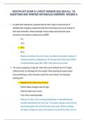 HESI PN EXIT EXAM V3 LATEST VERSION 2022-2024 ALL 110  QUESTIONS AND VERIFIED RATIONALED ANSWERS GRADED A 1. An adult client experiences a gasoline tank fire when riding a motorcycle and is  admitted tothe emergency department (ED) with full thickness bur