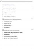 PA BOATING SAFETY TEST QUESTIONS WITH 100% CORRECT ANSWERS