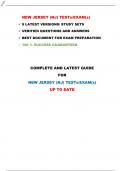 NEW JERSEY 9 LATEST VERSIONS QUESTIONS AND ANSWERS