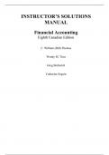 Solutions Manual For Financial Accounting 8th Canadian Edition By William Thomas, Wendy Tietz, Greg Berberich, Catherine Seguin (All Chapters, 100% Original Verified, A+ Grade)