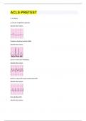 ACLS Advanced Cardiovascular Life Support  PRETEST