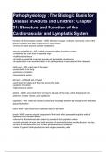 Pathophysiology : The Biologic Basis for Disease in Adults and Children: Chapter 31: Structure and Function of the Cardiovascular and Lymphatic System