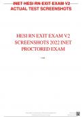 INET HESI RN EXIT EXAM V2  ACTUAL TEST SCREENSHOTS HESI RN EXIT EXAM V2  SCREENSHOTS 2022 INET  PROCTORED EXAM