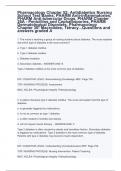 Pharmacology Chapter 52: Antidiabetics Nursing School Test Banks, PHARM Anti-inflammatories, PHARM Anti-tubercular Drugs, PHARM Chapter 26A - Penicillins and Cephalosporins, PHARM Dermatological Disorders, Pharmacology Chapter 30: Macrolides, Tetracy...Qu