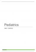 PEDIATRICS NOTES 