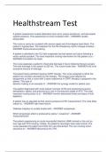 UPDATED 2024 Healthstream Test