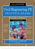 Goswami I. Civil Engineering PE. Practice Exams