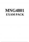 MNG4801 EXAM PACK 2024