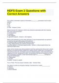 HDFS Exam 2 Questions with Correct Answers (1)