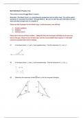 MAT 1500 Week 5 Practice Test With Correct Answers