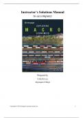 Instructr Solution Manual For Exploring Macroeconomics, 6th Edition Robert L. SextonColin C. KovacsPeter N. Fortura